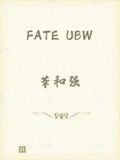 FATE UBW